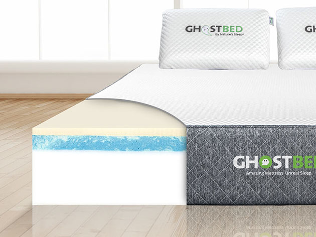 ghostbed 11 memory foam mattress queen