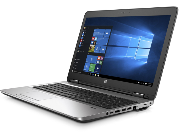 HP Elitebook 650G2 Laptop Computer, 2.30 GHz Intel i5 Dual Core Gen 6, 8GB DDR3 RAM, 256GB SSD Hard Drive, Windows 10 Professional 64 Bit, 15" Screen (Renewed)