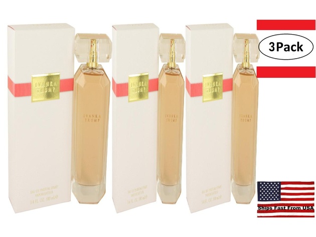 3 Pack Ivanka Trump by Ivanka Trump Eau De Parfum Spray 3.4 oz for Women