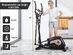 NAIPO Adjustable Elliptical Exercise Machine