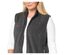 Karen Scott Women's Plus Size Zip-Front Vest  Med Gray Size Extra Large