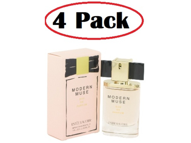 4 Pack of Modern Muse by Estee Lauder Eau De Parfum Spray 1 oz