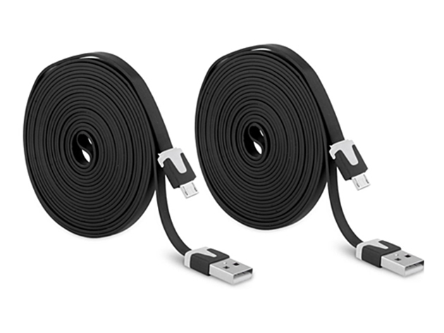 Ultra-Handy 10-Ft Micro USB Cable, 2 Pack (International)