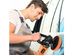 IRONMAX 7''/6'' 1400W Electric Buffer Polisher 6 Variable Speed Waxer Sander w/Accessories - Black/Orange