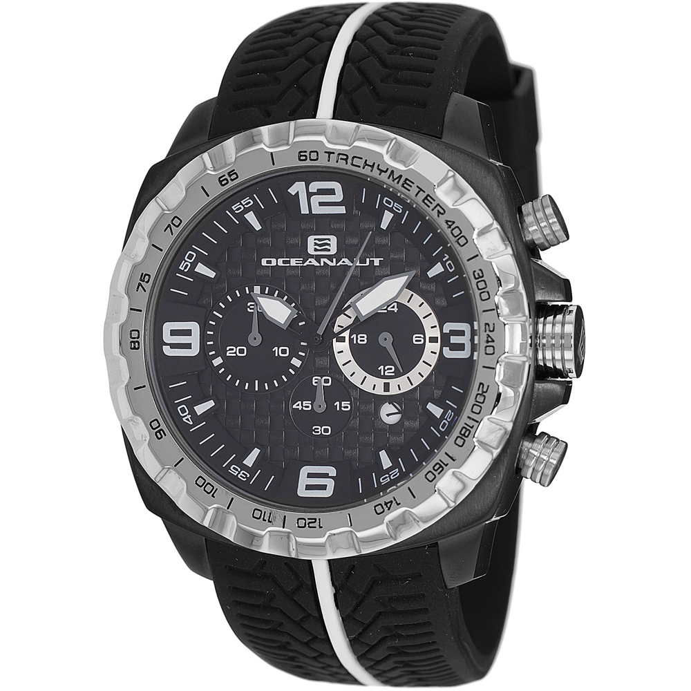 Oceanaut Men's Racer Black Dial Watch - OC1120