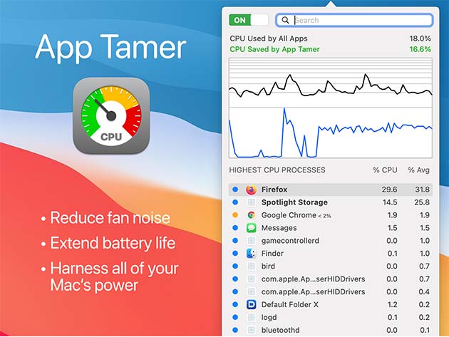 App Tamer for Mac: Lifetime Subscription
