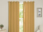 2 Panel: Maria Thermal Blackout Solid-Colored Grommet-Top Gold