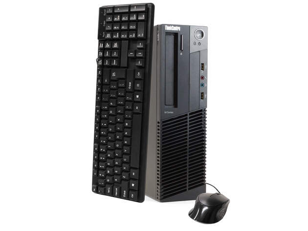 Lenovo ThinkCentre M92P Desktop Computer PC, 3.20 GHz Intel i5 Quad Core Gen 3, 8GB DDR3 RAM, 500GB SATA Hard Drive, Windows 10 Professional 64bit (Renewed)