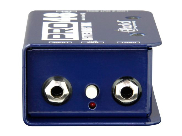 Radial Pro48 Active 48-Volt Compact Direct Box for Active Guitars - MultiColored (Used, Damaged Retail Box)