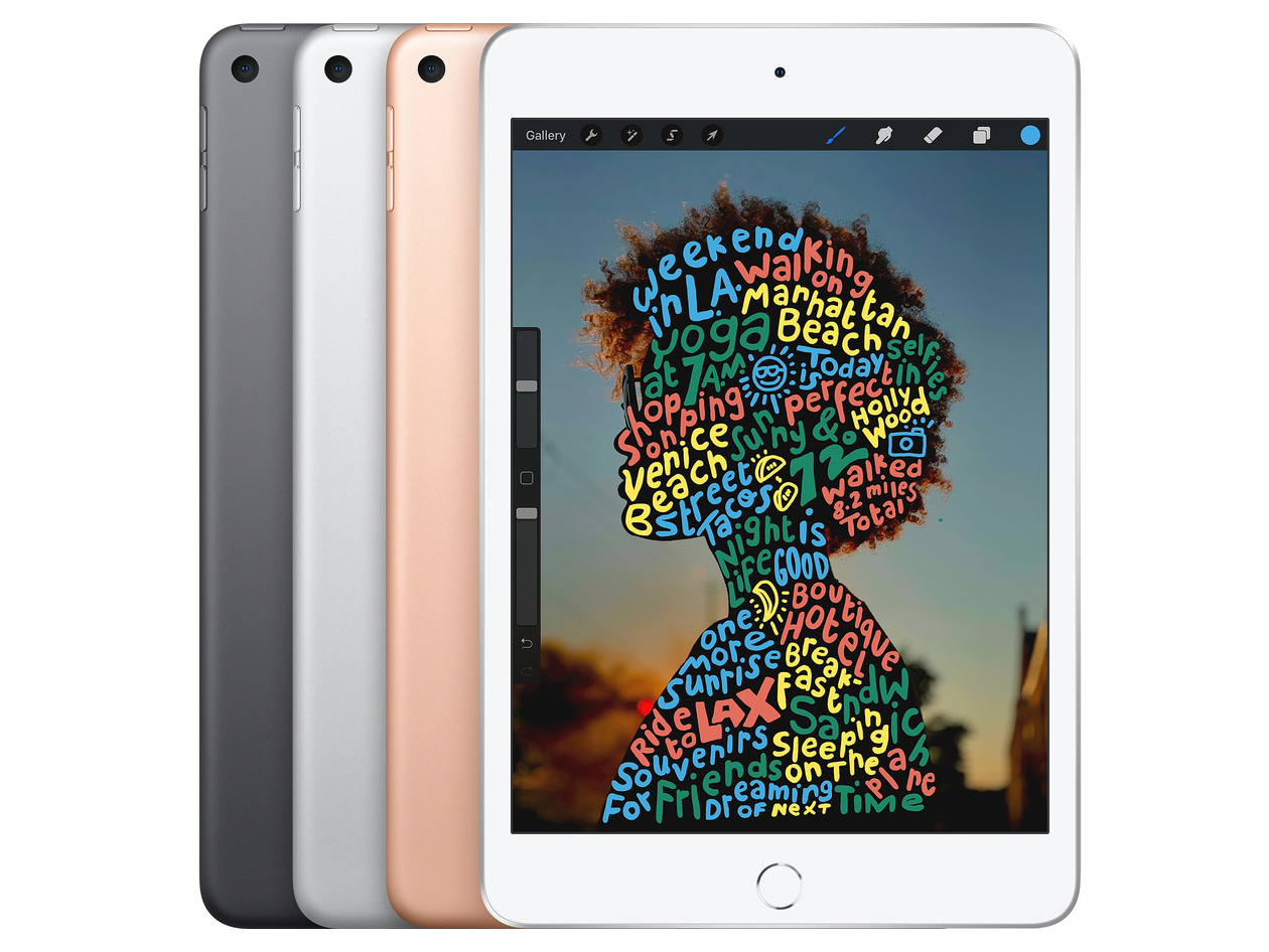 Apple iPad mini (2019) 5th Gen 256GB Wi-Fi & Cellular Unlocked Gold (Refurbished)