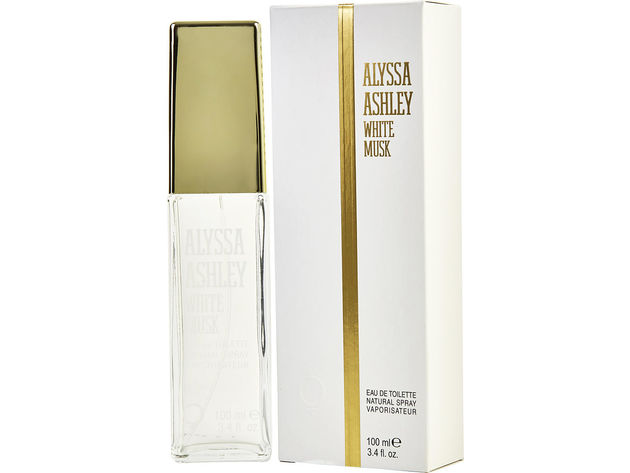 ALYSSA ASHLEY WHITE MUSK by Alyssa Ashley EDT SPRAY 3.4 OZ 100% Authentic