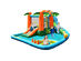 Costway Inflatable Bounce House Kids Water Splash Pool Dual Slide Jumping Castle w/ Bag 