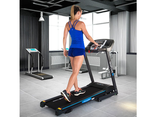 Goplus 2.25HP  Foldable Electric Treadmill  Running Machine Exercise Home - Black