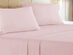 The Luxe 4-Piece Microfiber Bed Sheet Set (Pink/Full)