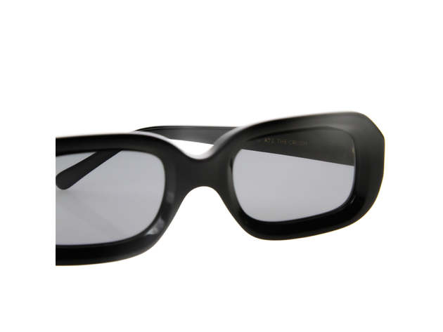 The Crush Sunglasses Shiny Black / Smoke