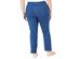 Alfred Dunner Women's Plus Size Pearls Of Wisdom Proportioned Superstretch Denim Jeans Blue Size Small