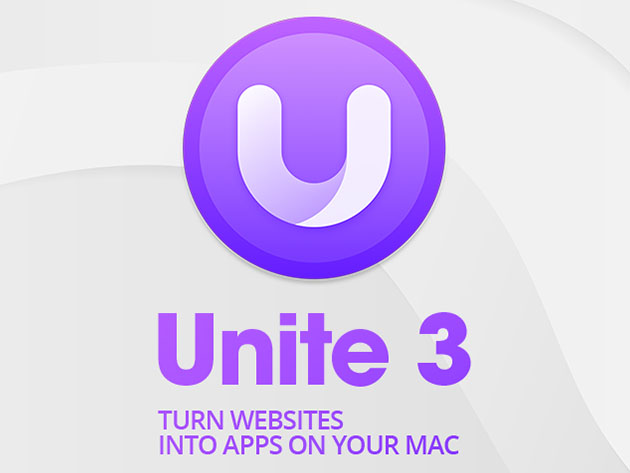 Unite 3: Website-to-App Tool for Mac 