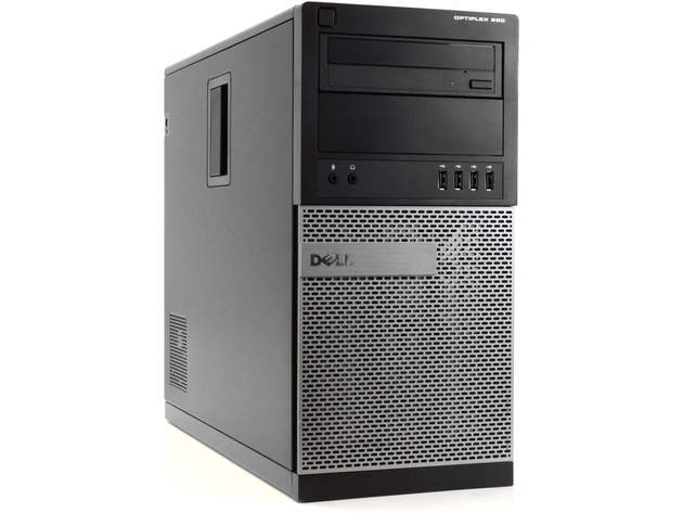 Dell Optiplex 990 Tower Computer PC, 3.20 GHz Intel i5 Quad Core Gen 2, 16GB DDR3 RAM, 512GB SSD Hard Drive, Windows 10 Professional 64 bit (Renewed)