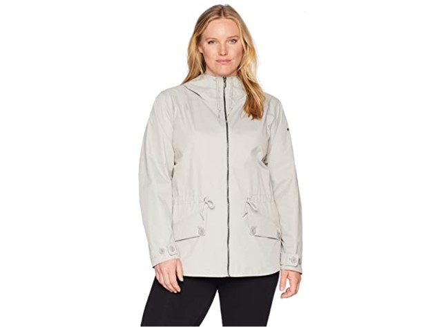 Columbia Women's Plus Regretless Jacket Flint Grey Size Extra Large