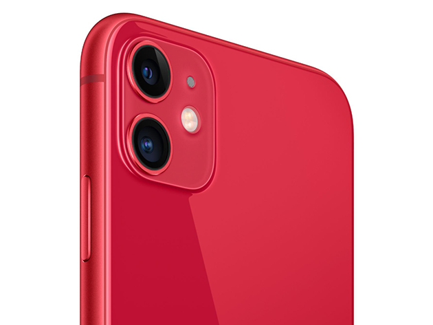 Apple iPhone 11, 6.1" 64GB - Red (Grade A Refurbished: Wi-Fi + GSM) Unlocked