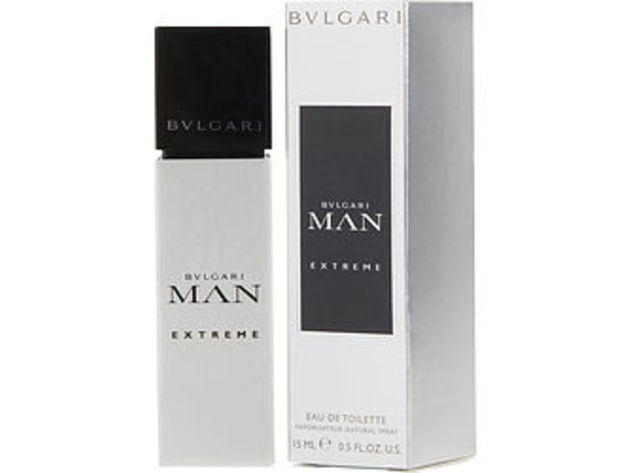 BVLGARI MAN EXTREME by Bvlgari EDT SPRAY .5 OZ (TRAVEL SIZE) For MEN