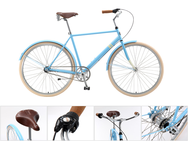 Solé Bicycles 3-Speed City Cruiser 