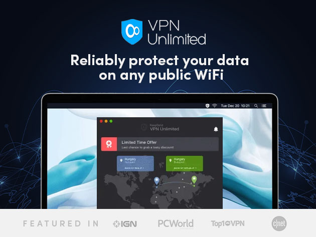 VPN Unlimited: Lifetime Subscription (5 Devices)