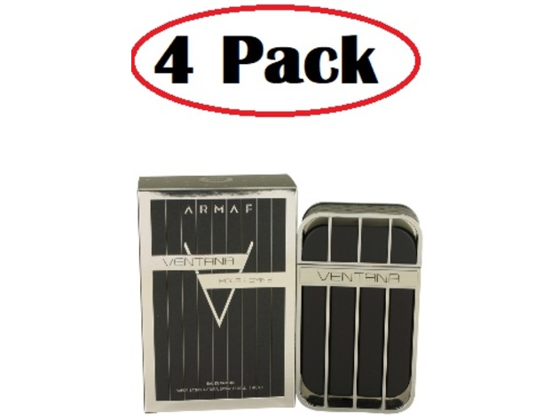 4 Pack of Armaf Ventana by Armaf Eau De Parfum Spray 3.4 oz