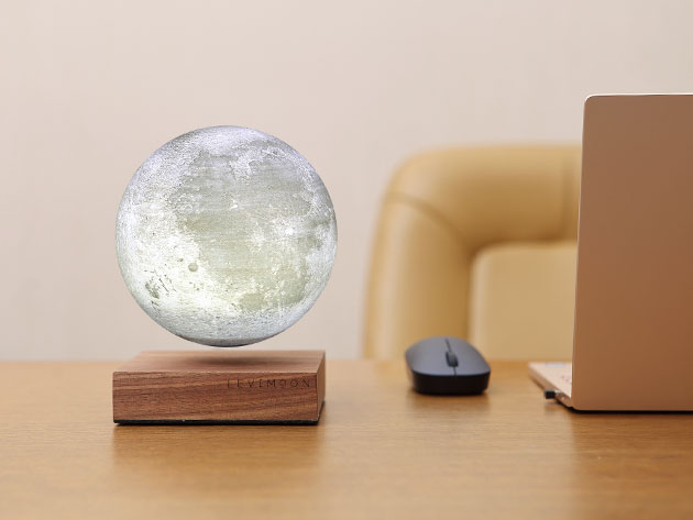 Levimoon: The World's First Levitating Moon Light