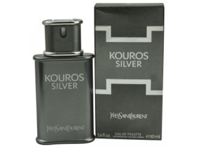 KOUROS SILVER by Yves Saint Laurent EDT SPRAY 1.6 OZ For MEN