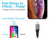 Naztech Braided 4Ft Fast Charge Lightning to USB-C Cable