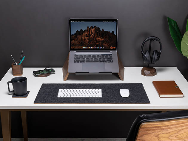 Wooden Laptop Stand (Walnut) | theChive University