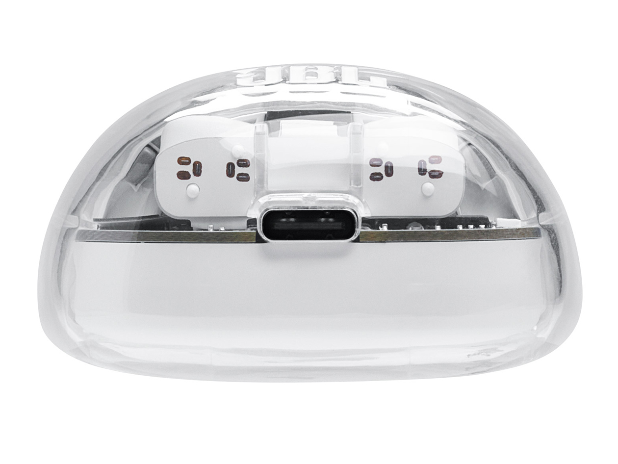 JBL Tune Flex 2 Earbuds - Ghost White (Open Box)