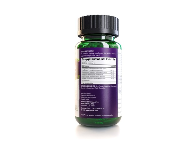 Avalife Immune Support Supplements - Daily Immunity Booster & Wellness Formula for Men & Women - Gluten Free, Vegan & Non-GMO - 60 Capsules