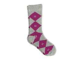 Purple Argyle Socks by Society Socks
