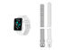 Advanced Smartwatch with 3 Bands & Wellness and Activity Tracker (White)