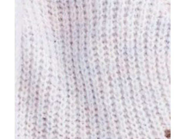 Hippie Rose Women's Juniors' Marled Mock-Neck Sweater Purple Size Medium