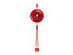 3-in-1 Retractable USB-C, Micro USB & Lightning Charging Cable (Red)