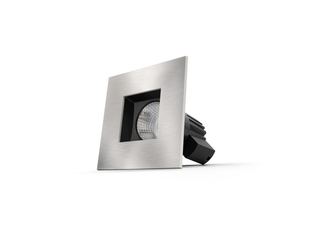 Smartika EDGE LED Smart Recessed Light, Ceiling 4 Inches, Square Cover Plate, Works With Alexa (New Open Box)