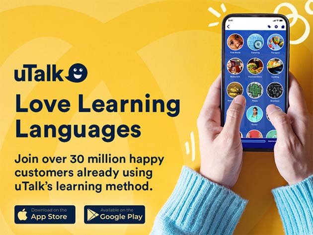 uTalk Language Learning lifetime subscription [150+ Languages]