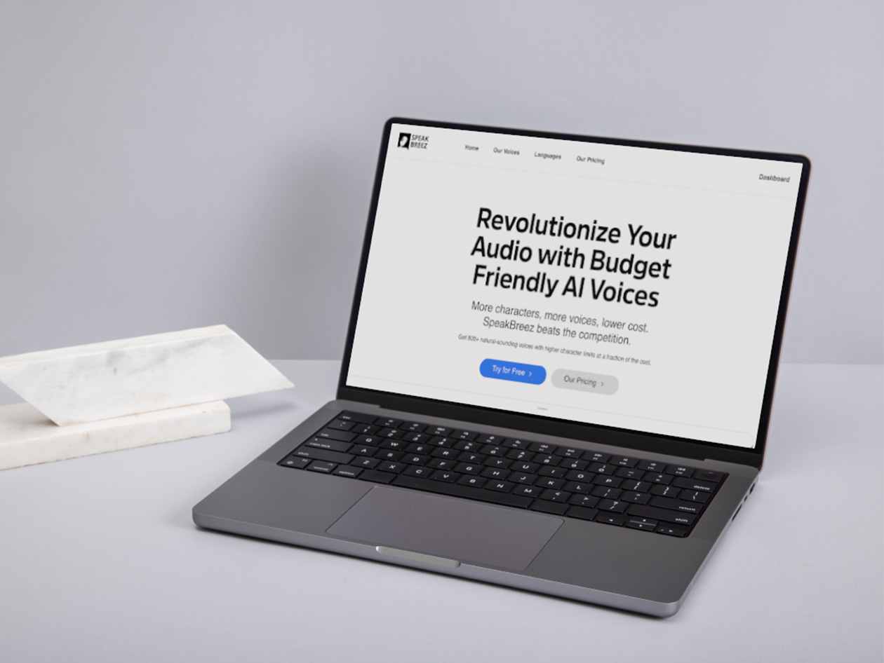 SpeakBreez AI Voiceover Generator: Lifetime Subscription (Pro Plan)