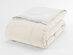 Down Alternative Reversible Comforter Set (White & Ivory)