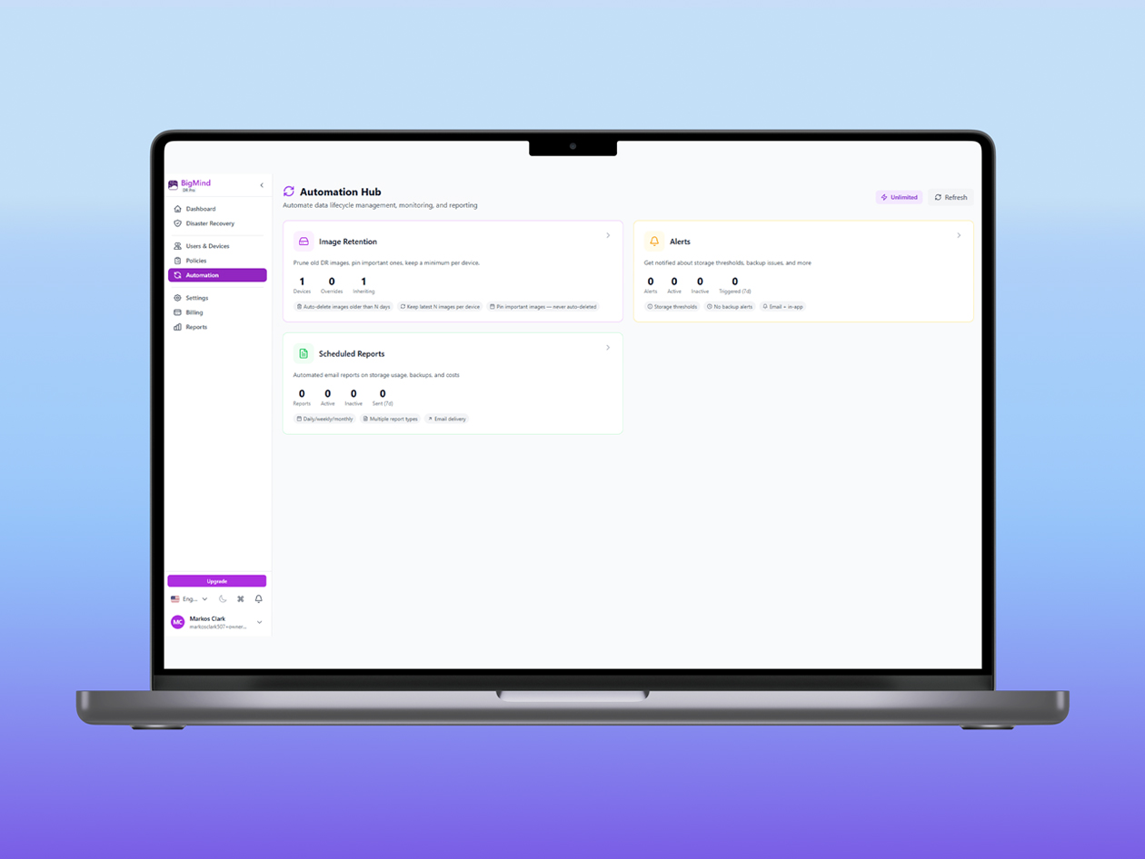 BigMind Data Recovery Pro Plan: Lifetime Subscription