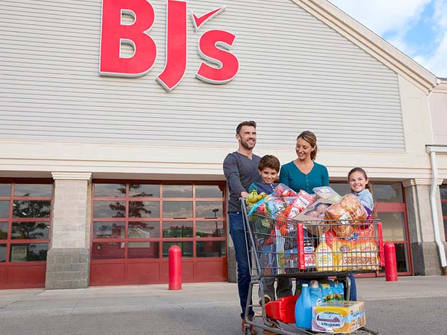 $40 for a 1-year The Club+ Card Membership with BJ’s Easy Renewal®‹ + a $40 reward› after making a $120 purchase. (Terms apply.)