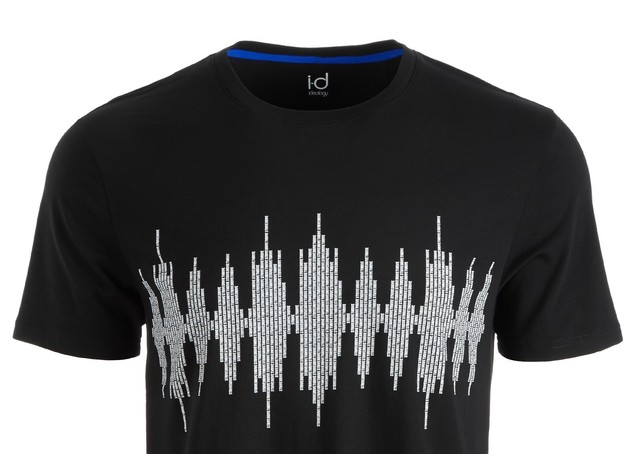 Ideology Men's Graphic T-Shirt Black Size XXX Large