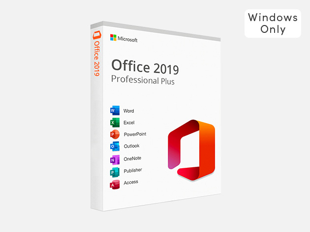 Microsoft Office Professional Plus 2019 for Windows (For 5 PCs)