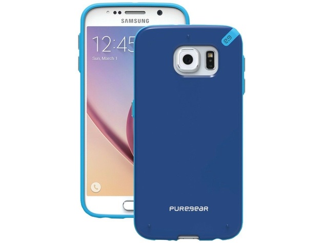 PureGear Slim Shell Case for Samsung Galaxy S6 - Pacific Blue