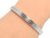 Ferragamo Gancini Sterling Silver Bracelet 703393 (Store-Display Model)