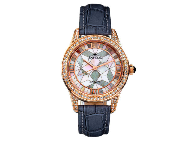 Empress Augusta Automatic Watch (Rose Gold/Grey)