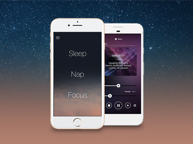 I tried this sleep app for the first time, and I've never slept better